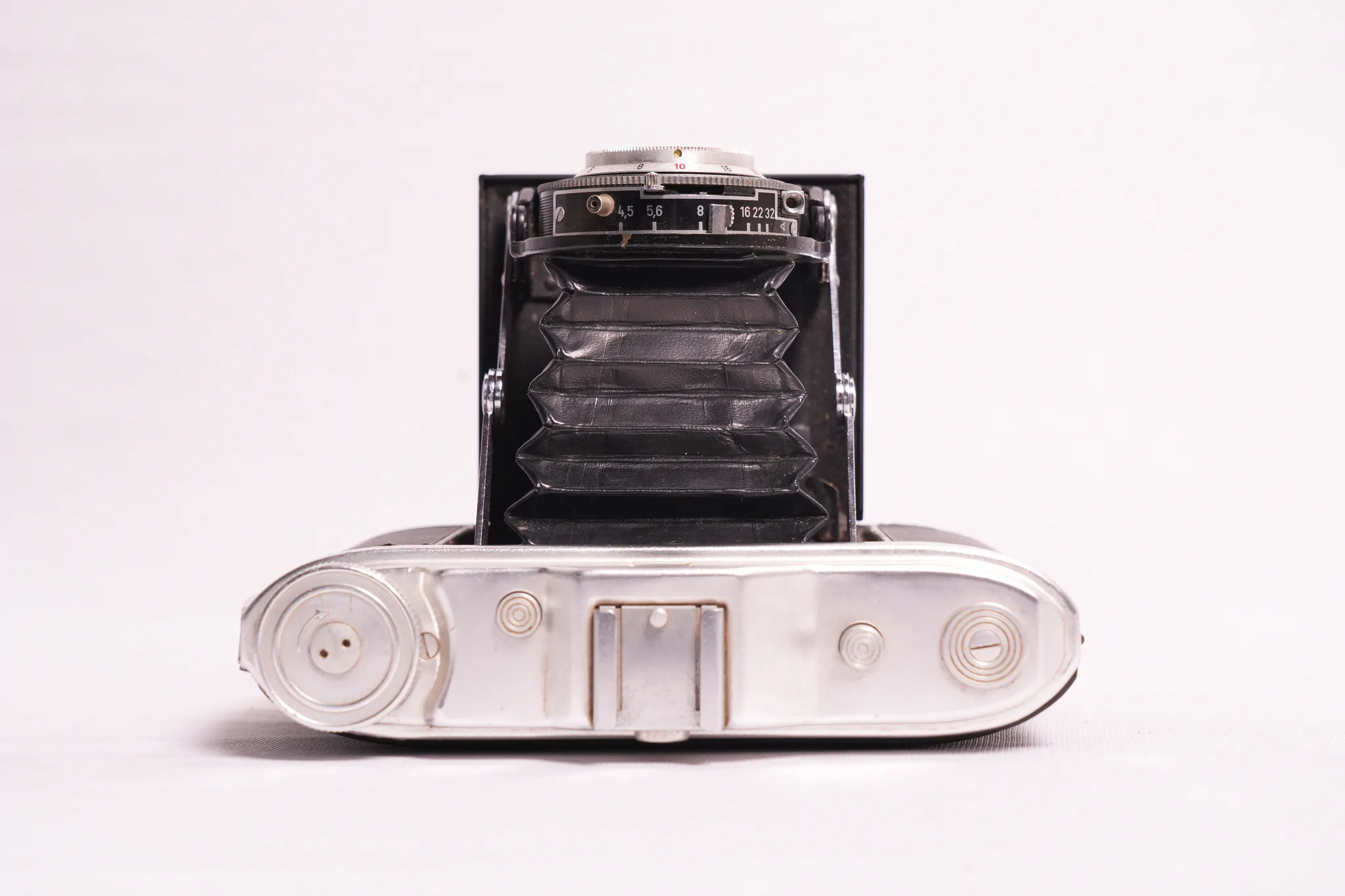 Agfa Isolette I Vintage Folding Camera — photograph
