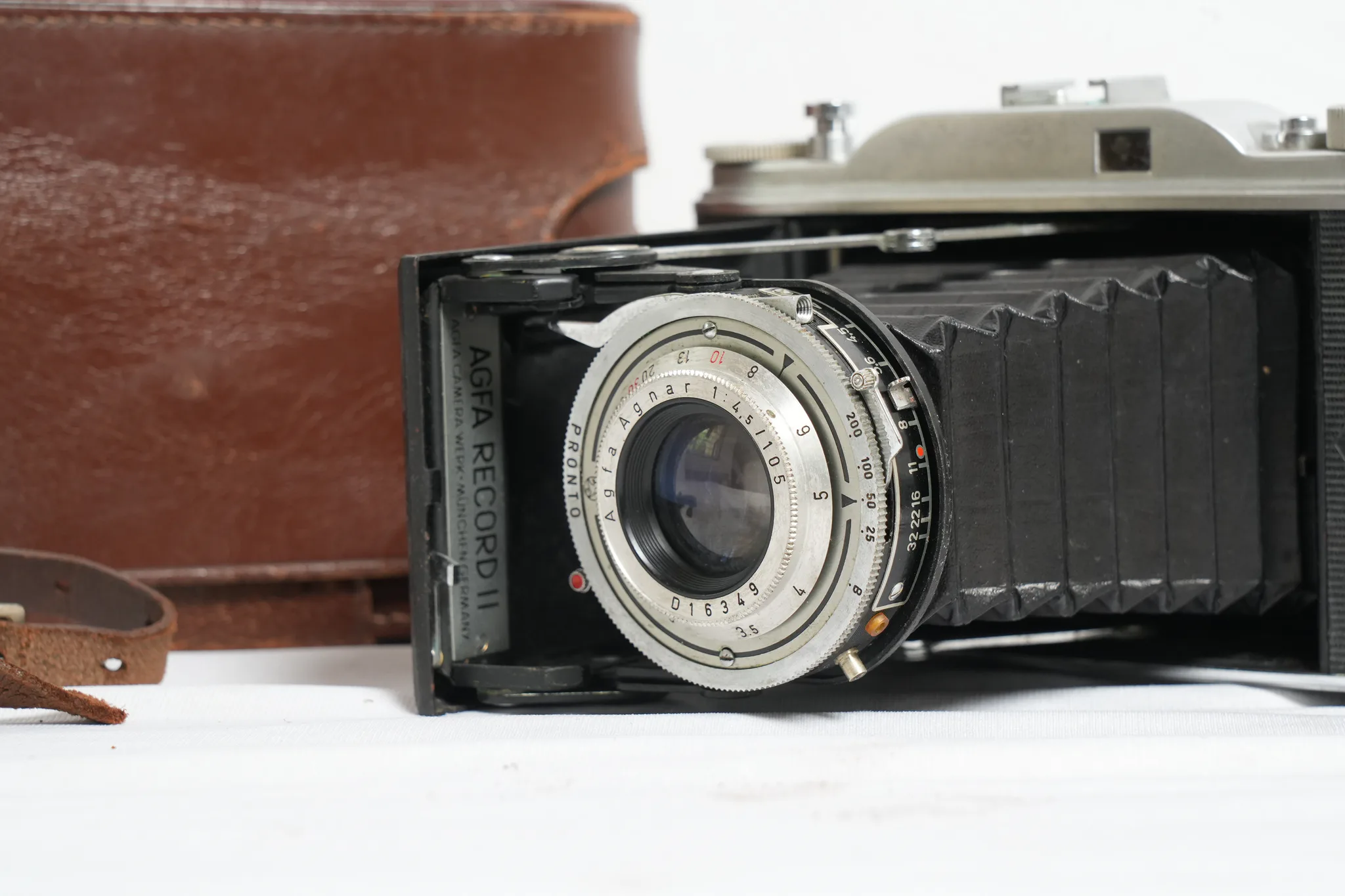 Agfa Record II Vintage Folding Camera — photograph