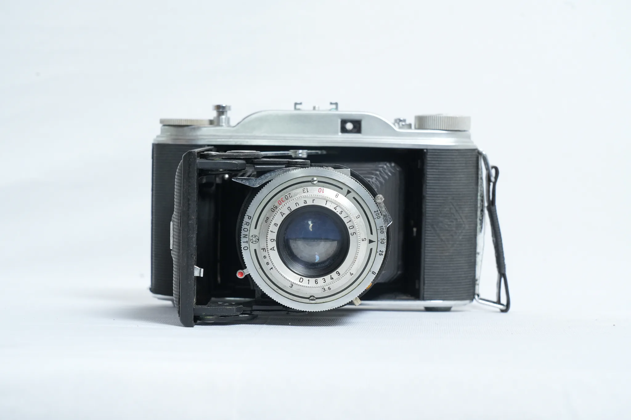 Agfa Record II Vintage Folding Camera — A one-of-one object, not a stock photograph.