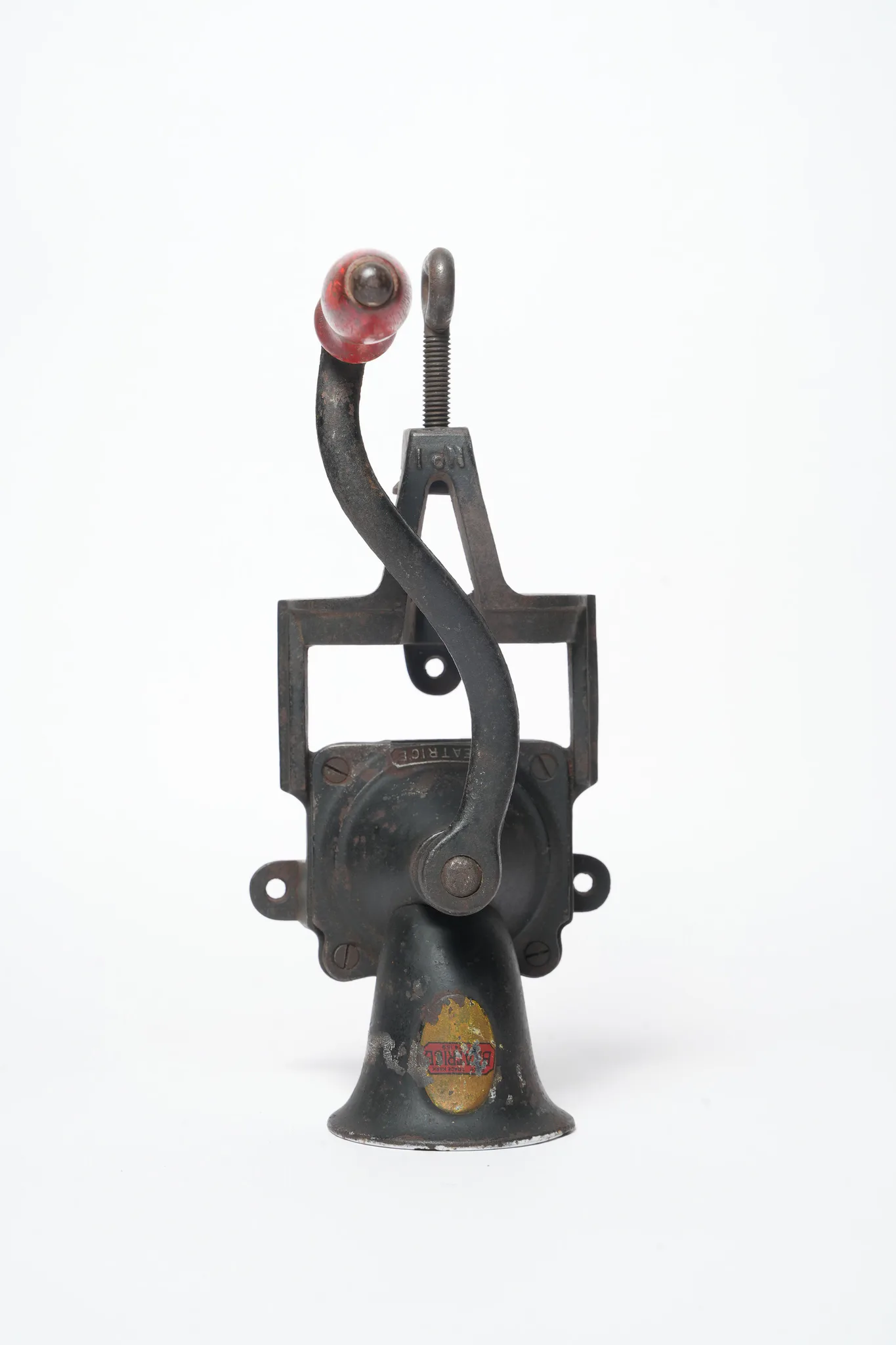 Beatrice No. 1 Cast Iron Coffee Grinder — photograph 1