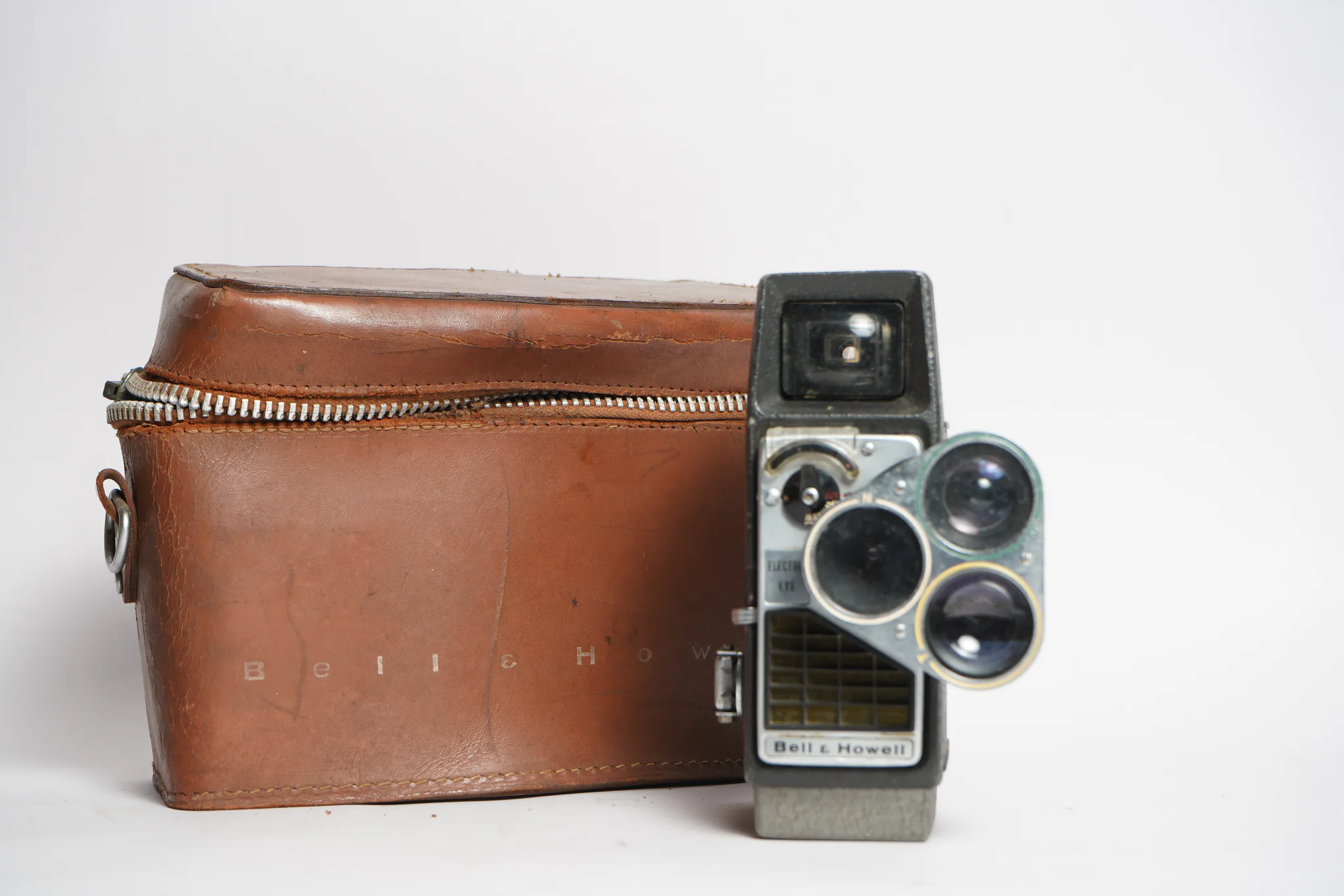 Bell & Howell Electric Eye 8mm Turret Camera — photograph