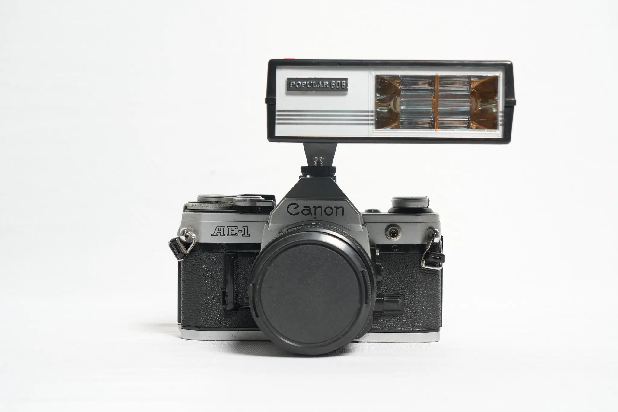 Canon AE-1 Vintage SLR Camera — photograph