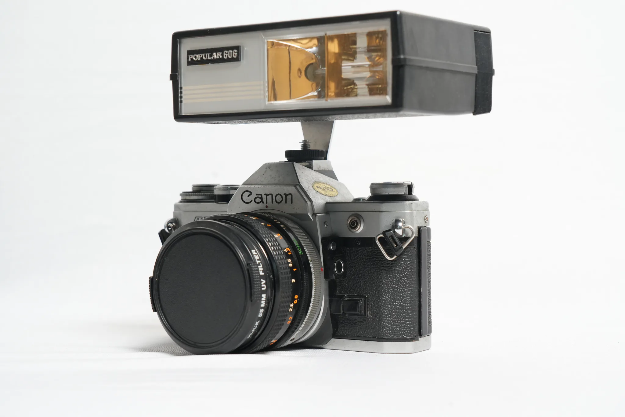 Canon AE-1 Vintage SLR Camera — photograph
