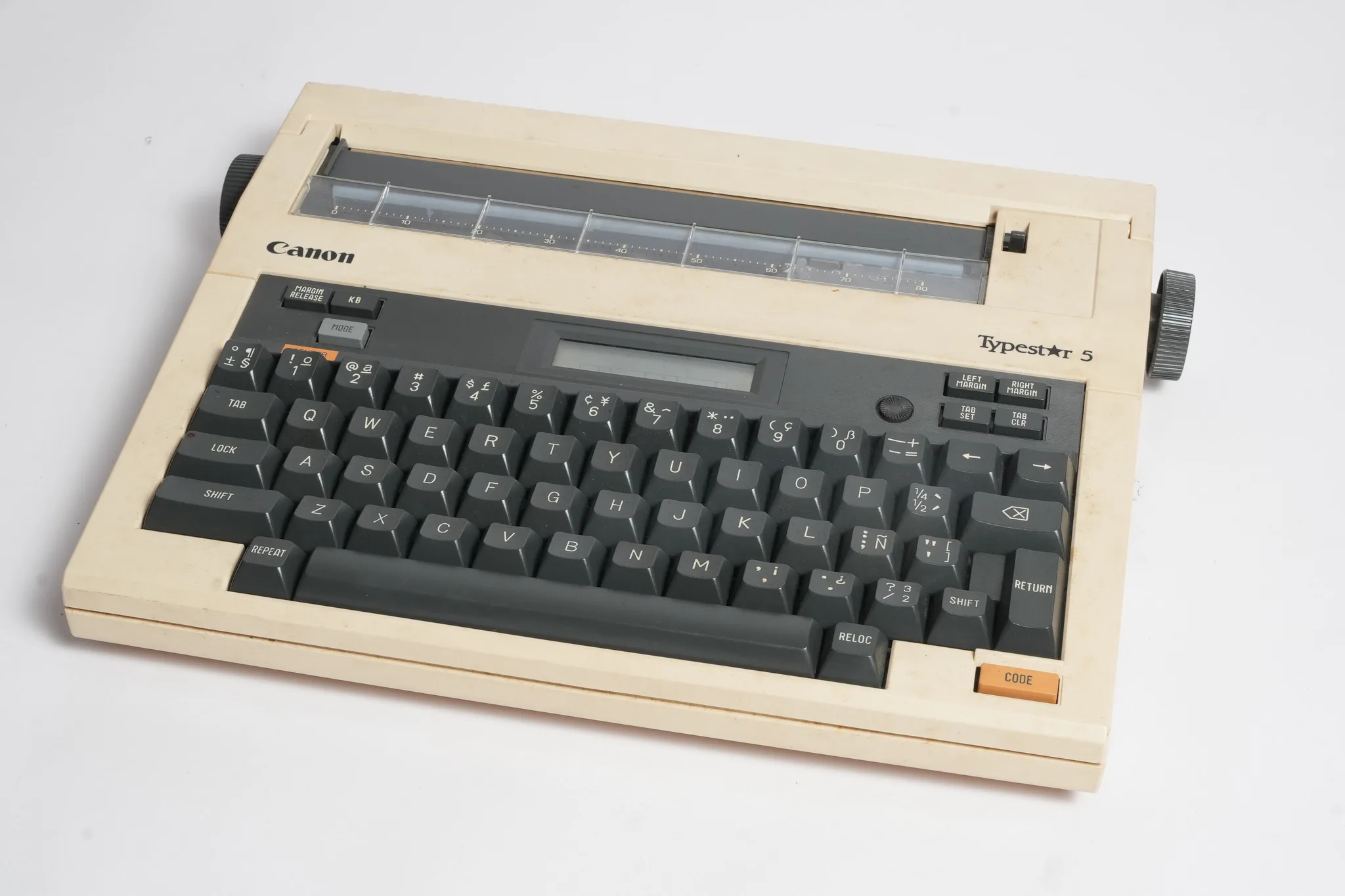 Canon Typestar 5 Electronic Typewriter — Silent Printing for the Modern Nomad