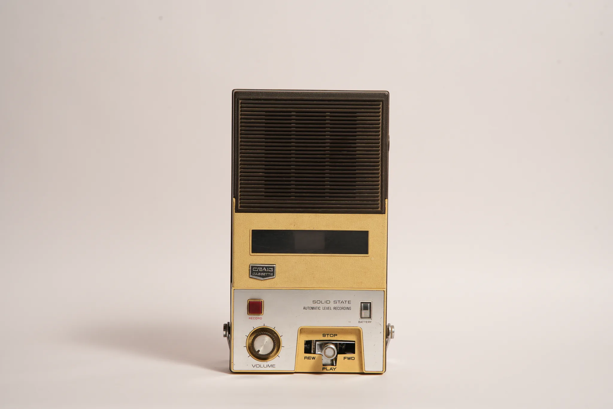 Craig Solid State Portable Cassette Recorder