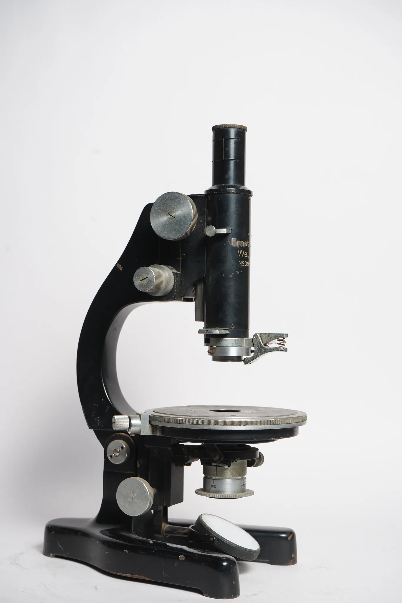 Ernst Leitz Wetzlar Petrographic Polarizing Microscope — photograph
