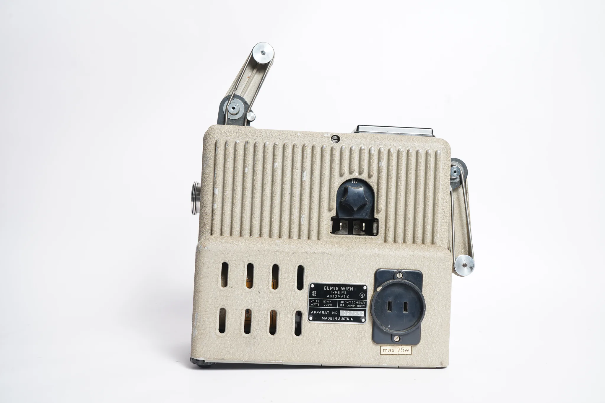 Eumig P8 Automatic 8mm Projector — A one-of-one object, not a stock photograph.