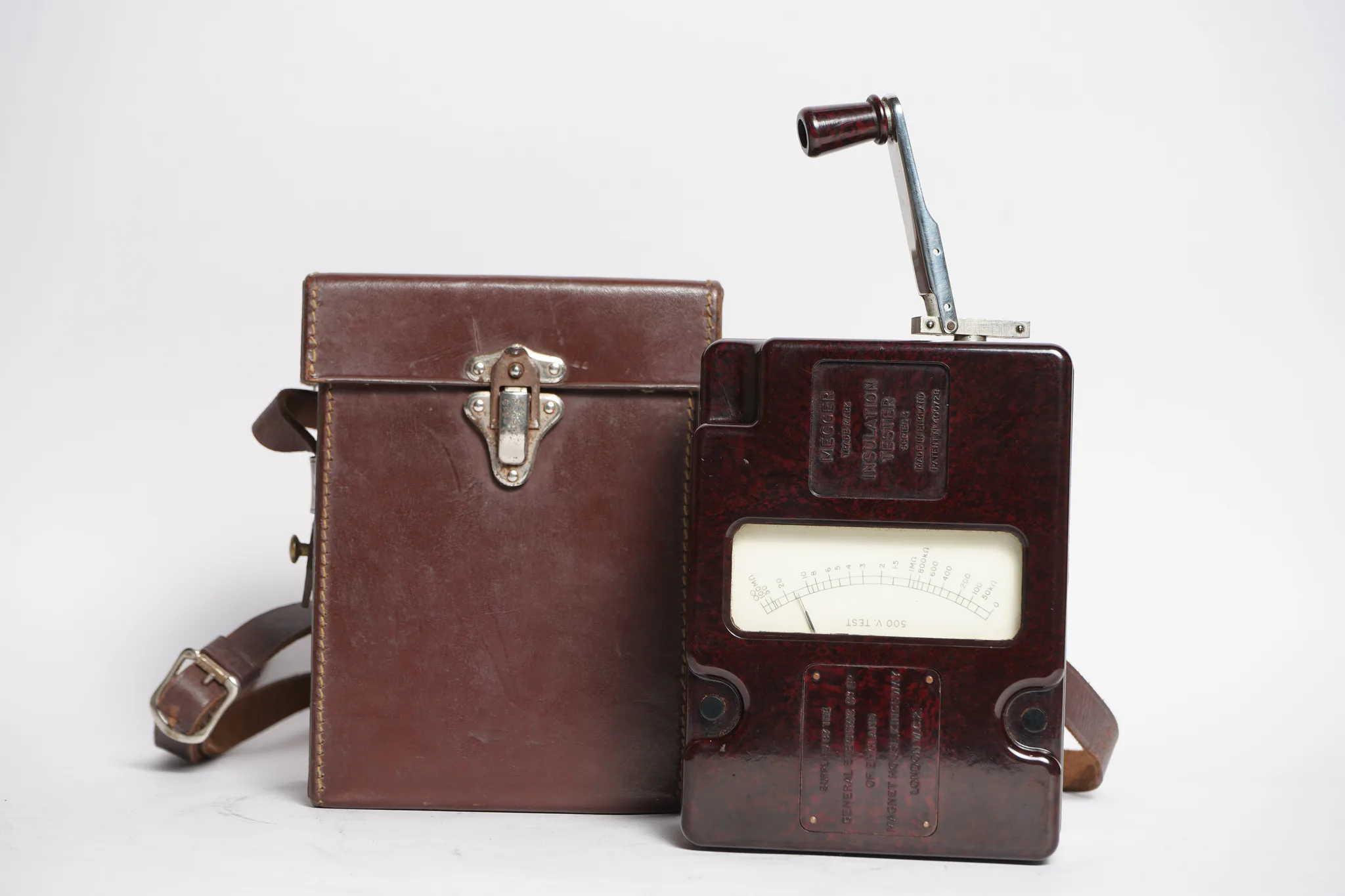 Evershed & Vignoles Megger Series 3 Insulation Tester — photograph