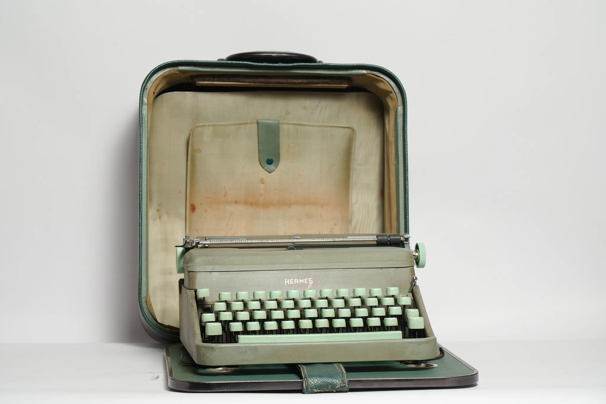 Hermes Media Swiss Precision Vintage Typewriter — photograph