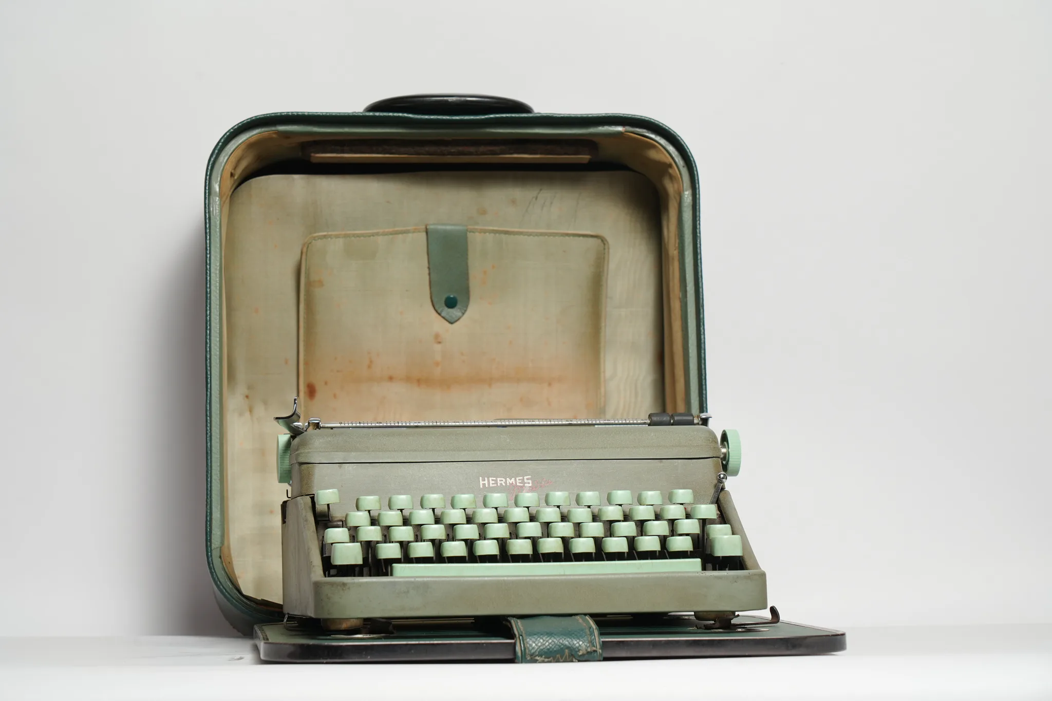 Hermes Media Swiss Precision Vintage Typewriter — photograph