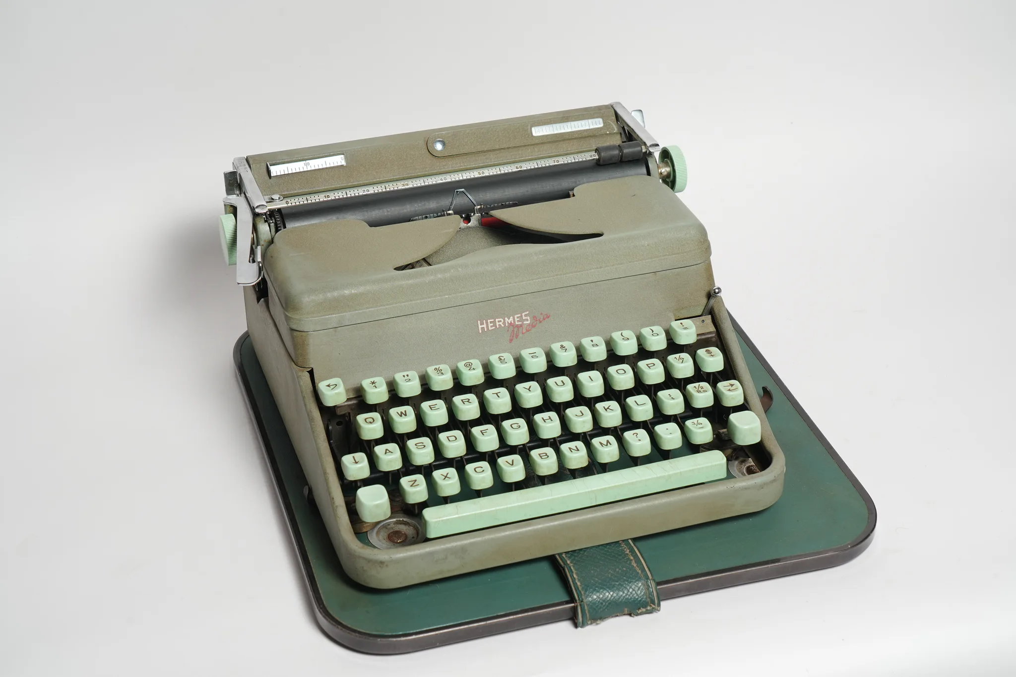 Hermes Media Swiss Precision Vintage Typewriter