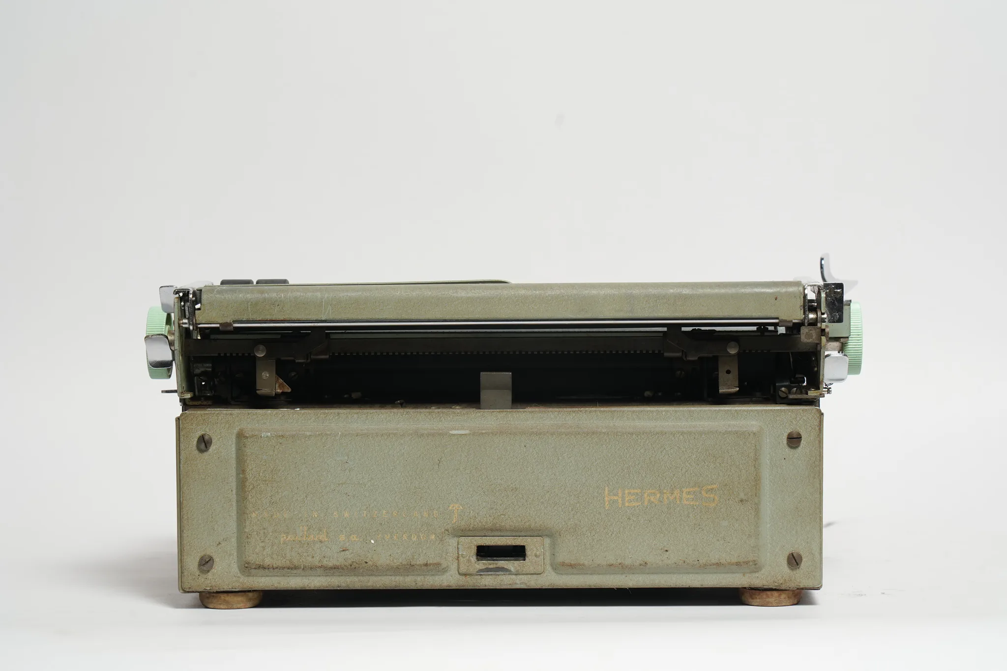 Hermes Media Swiss Precision Vintage Typewriter — photograph