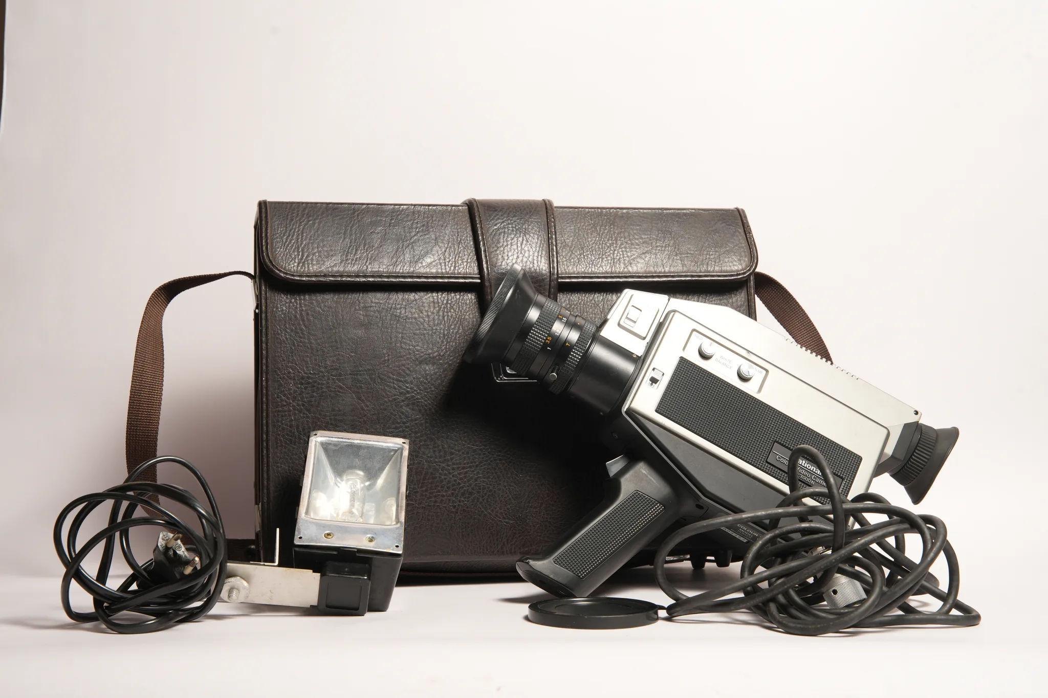 National Vintage Portable Color Video Camera Outfit — photograph