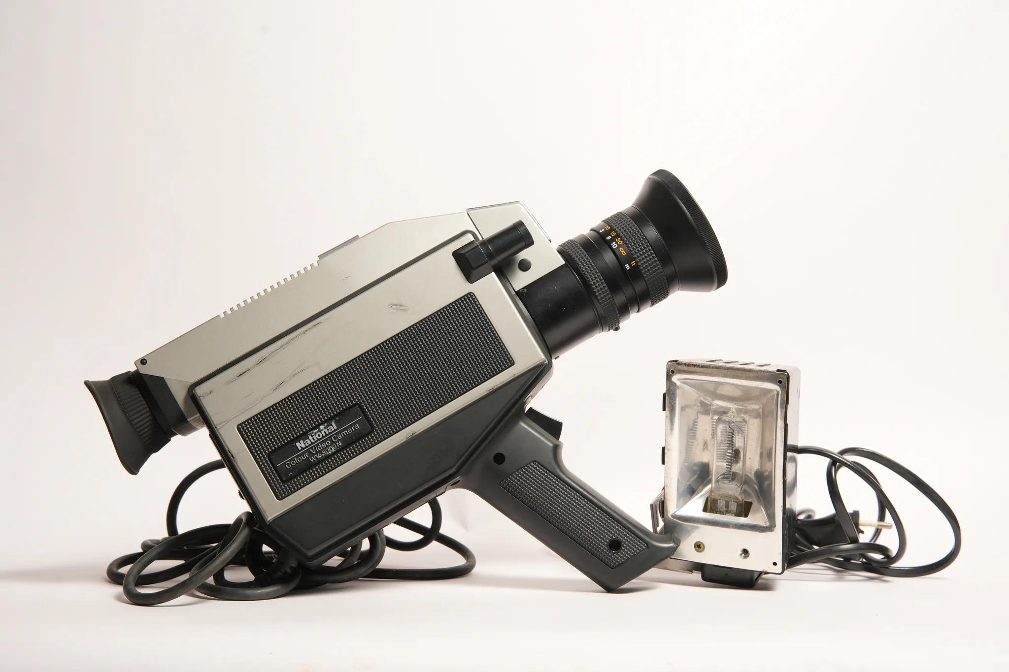 National Vintage Portable Color Video Camera Outfit — photograph