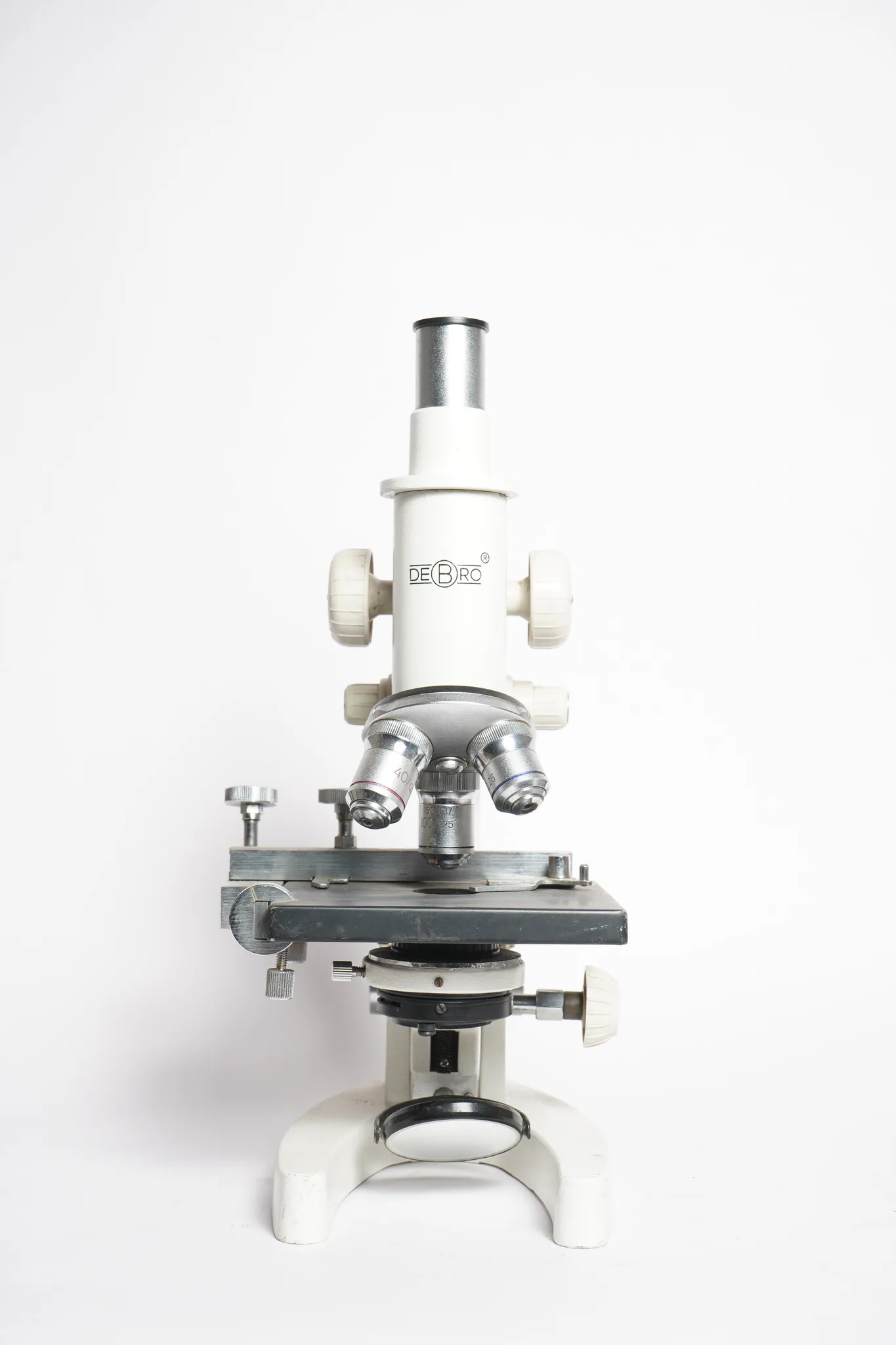 OBRO Vintage Precision Monocular Microscope — photograph