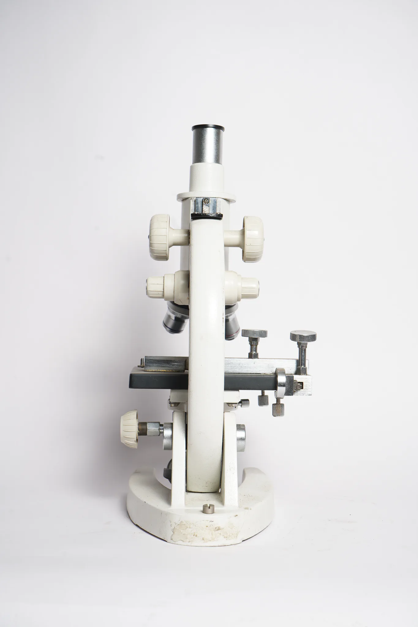 OBRO Vintage Precision Monocular Microscope — photograph