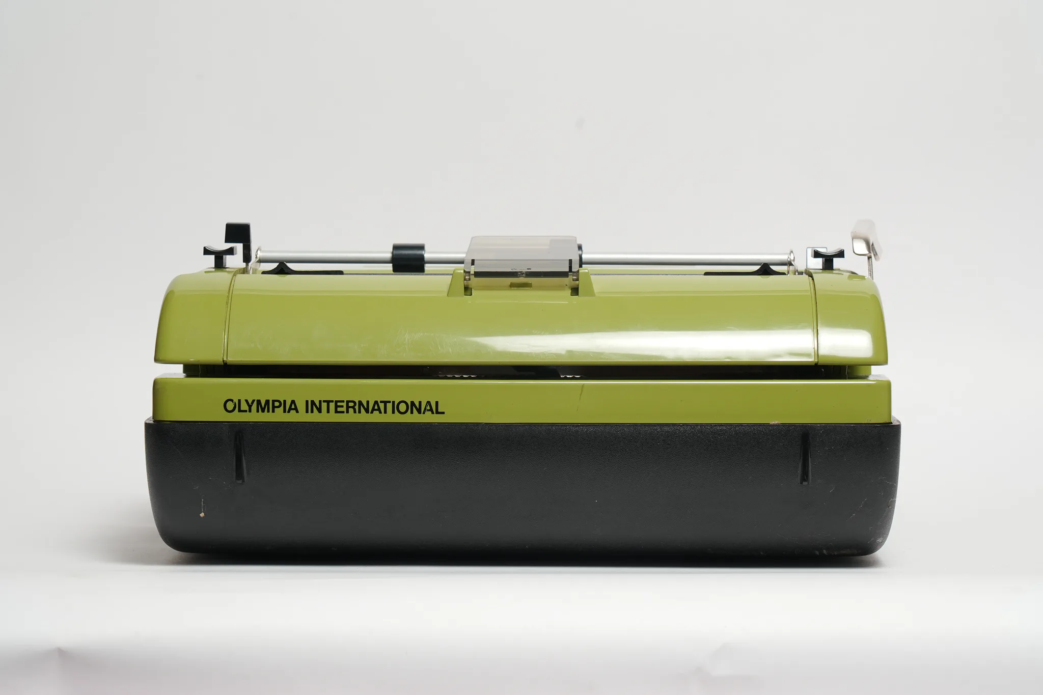 Olympia Monica Olive Green Vintage Typewriter — photograph