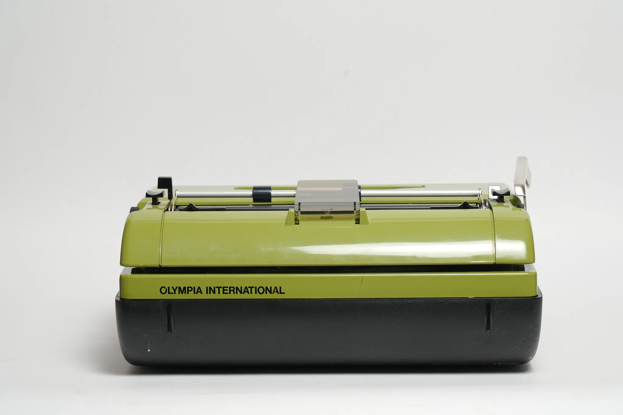 Olympia Monica Olive Green Vintage Typewriter — photograph