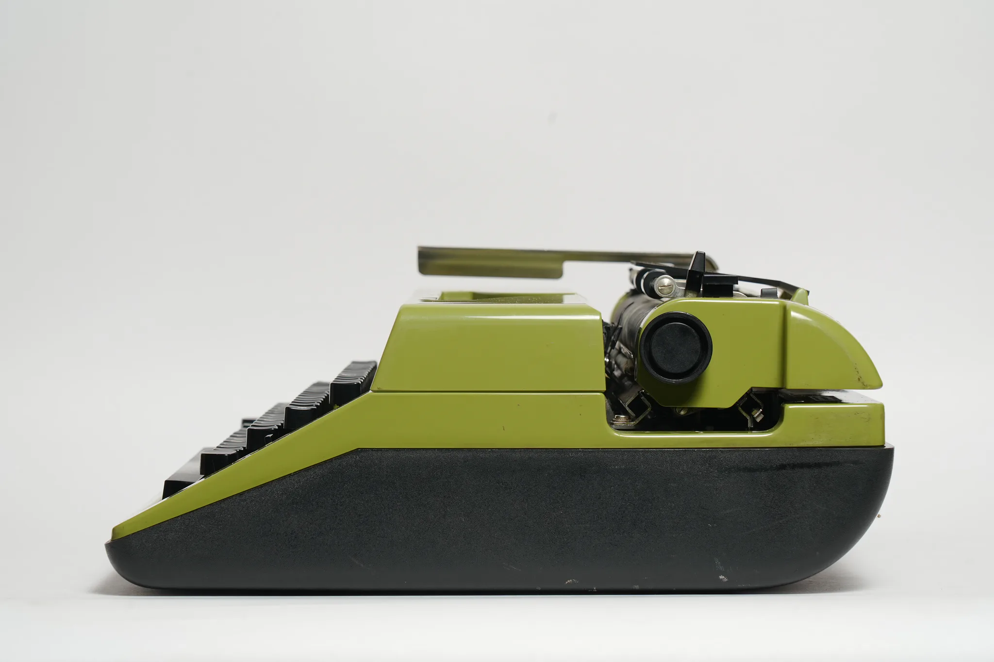 Olympia Monica Olive Green Vintage Typewriter — photograph