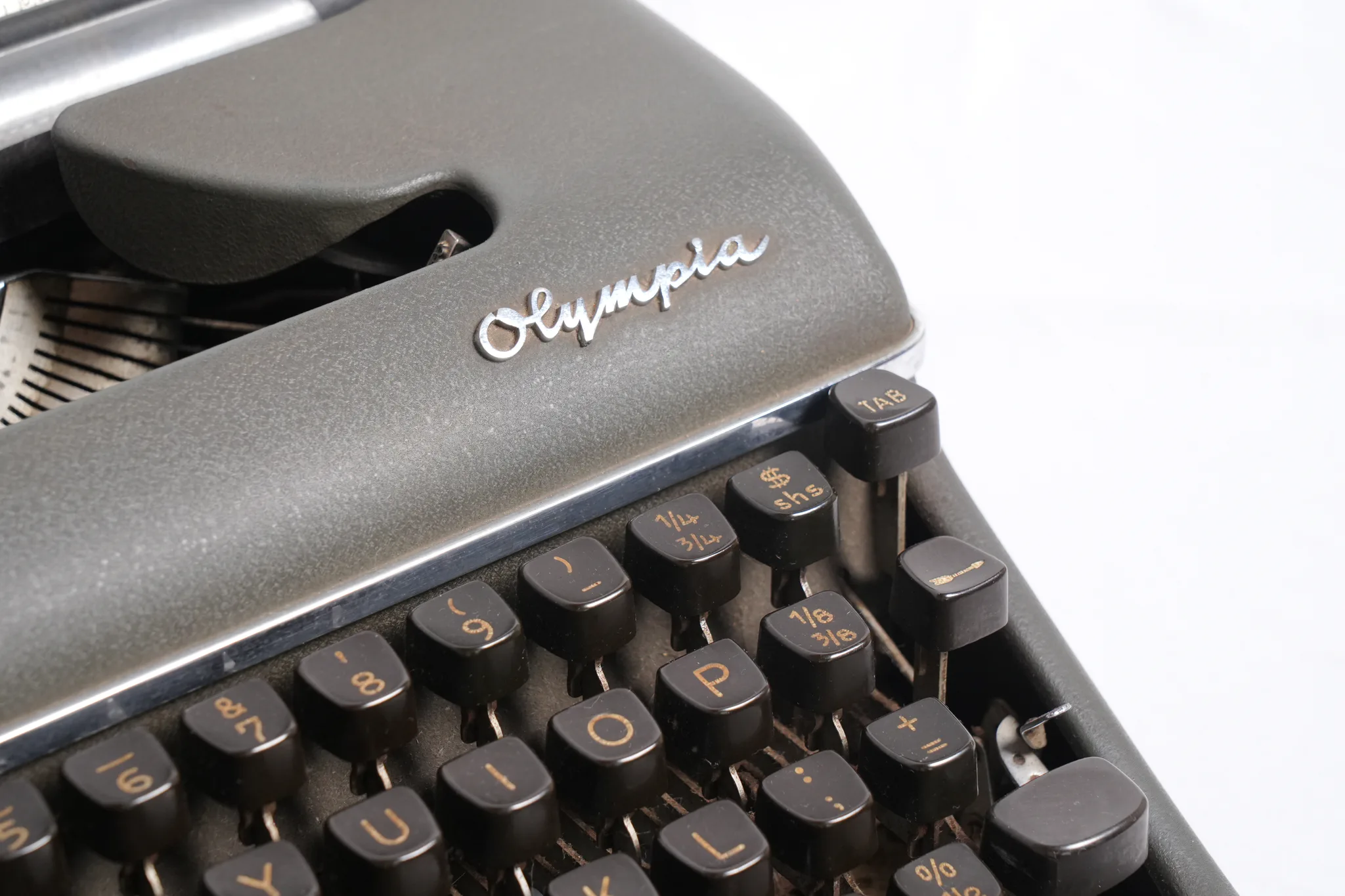Olympia SM4 De Luxe Portable Typewriter — photograph 3