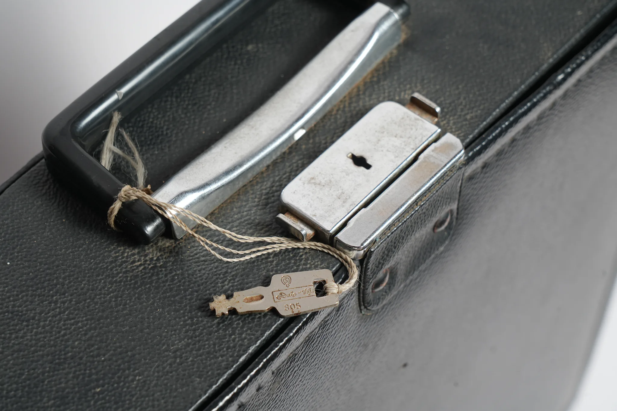 Olympia Traveller de Luxe Typewriter with Case — photograph