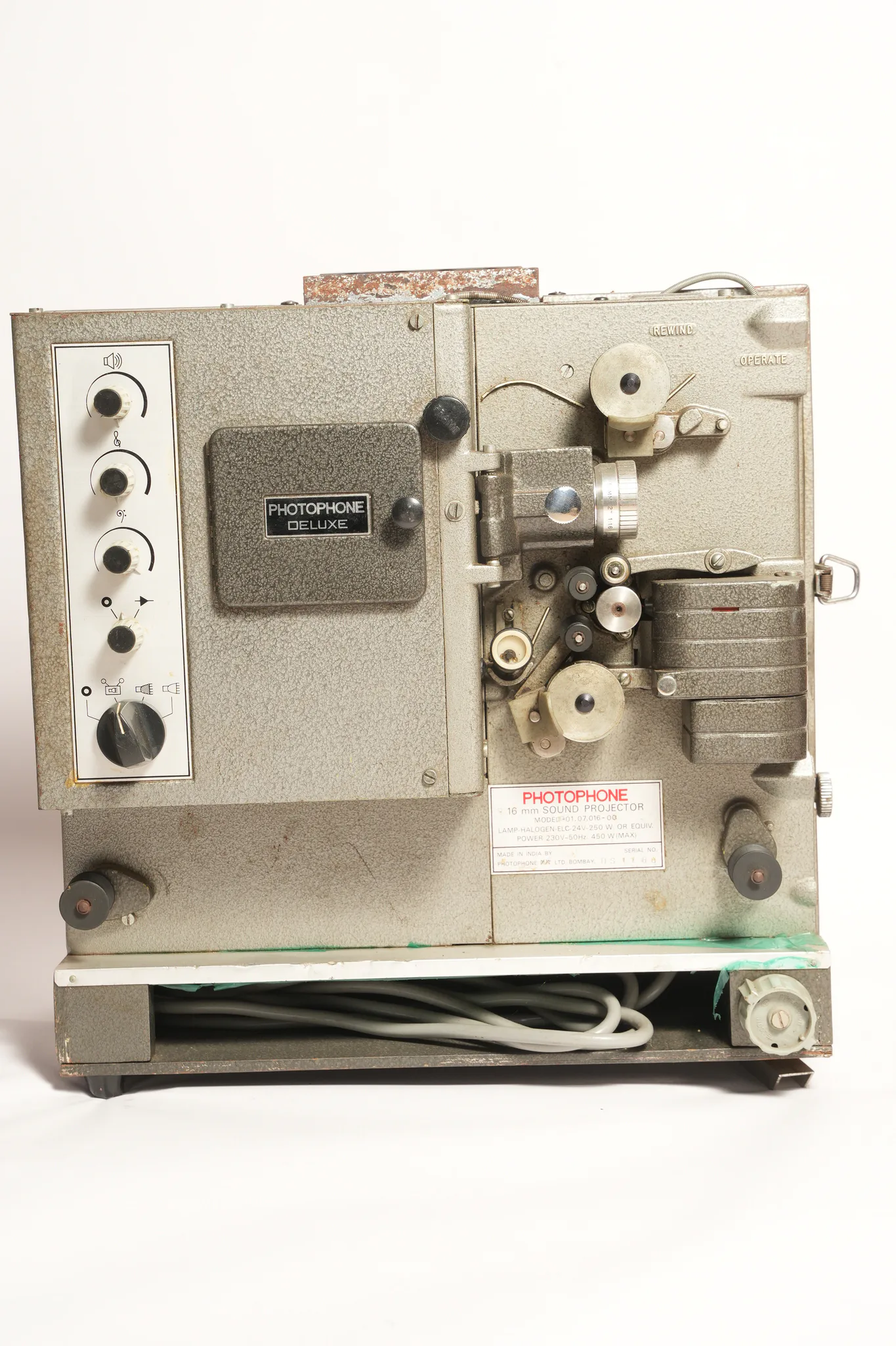 Photophone Deluxe 16mm Sound Projector — photograph