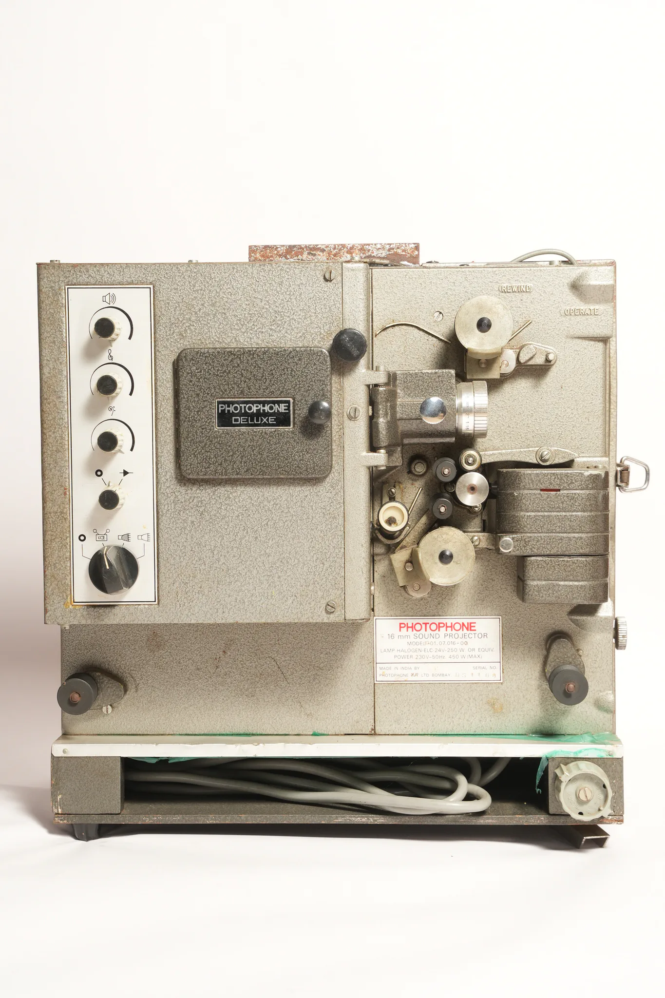 Photophone Deluxe 16mm Sound Projector — photograph