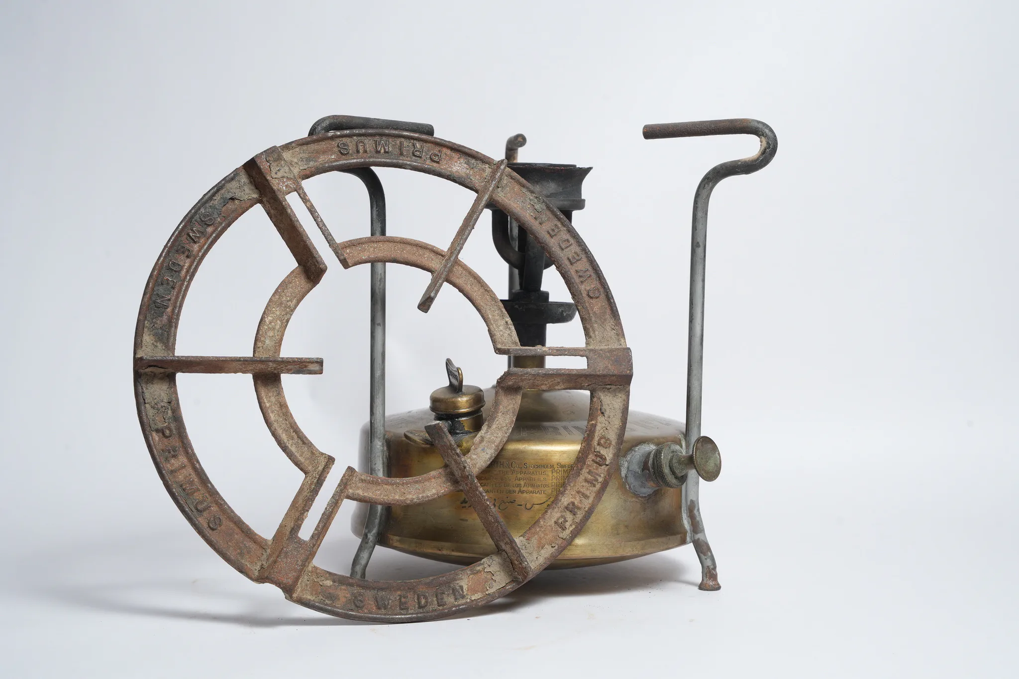 Primus No. 1 Brass Kerosene Pressure Stove — photograph 2