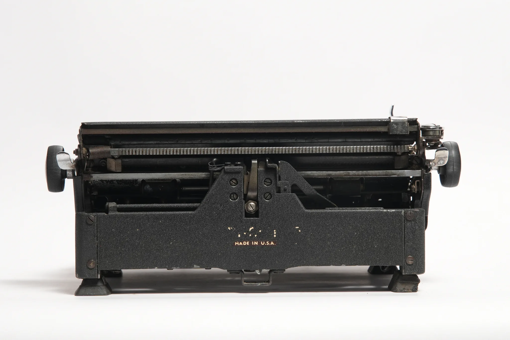 Remington Portable Typewriter with Case — photograph