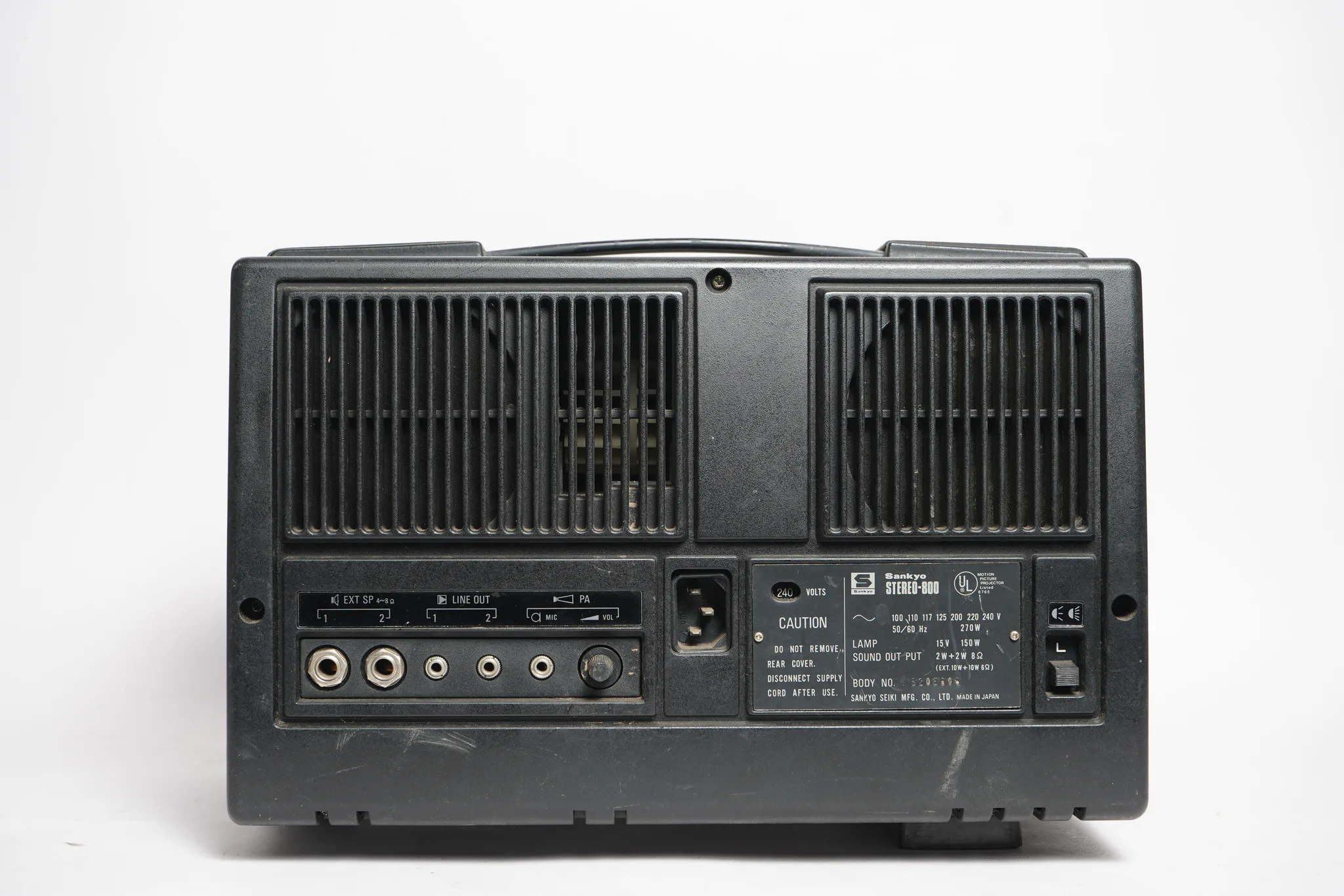Sankyo Stereo-800 Super 8 Sound Projector — photograph