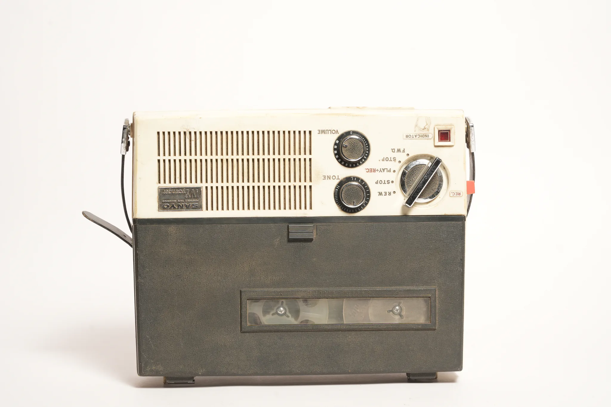Sanyo Model IV Younger Portable Tape Recorder — photograph