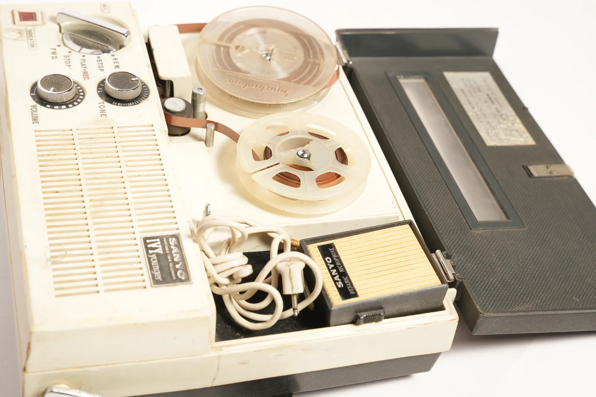 Sanyo Model IV Younger Portable Tape Recorder — photograph