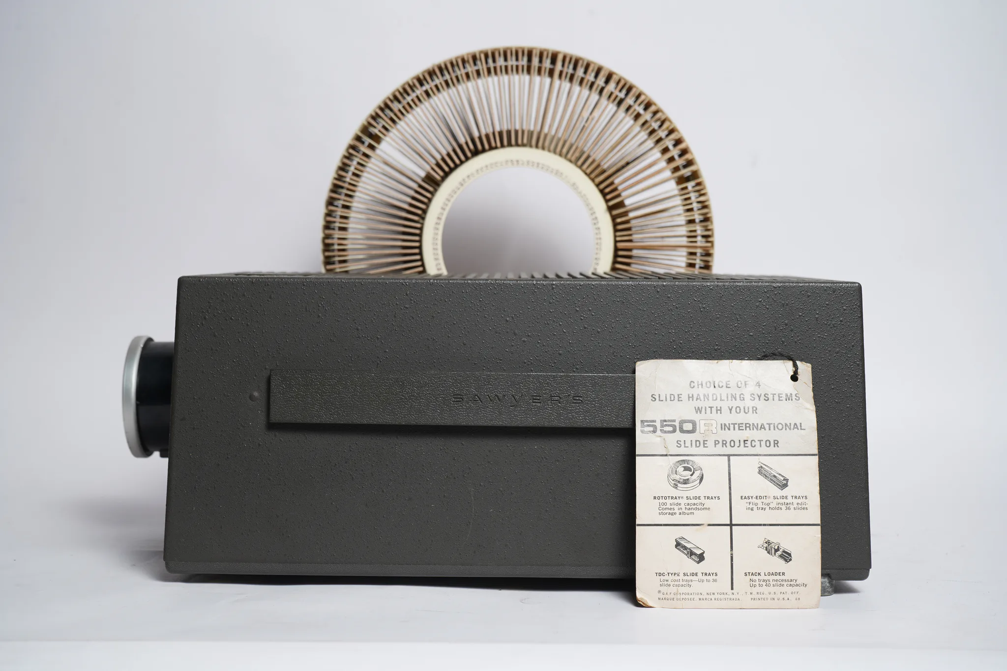 Sawyer's Grand Prix Projector with View-Master — photograph