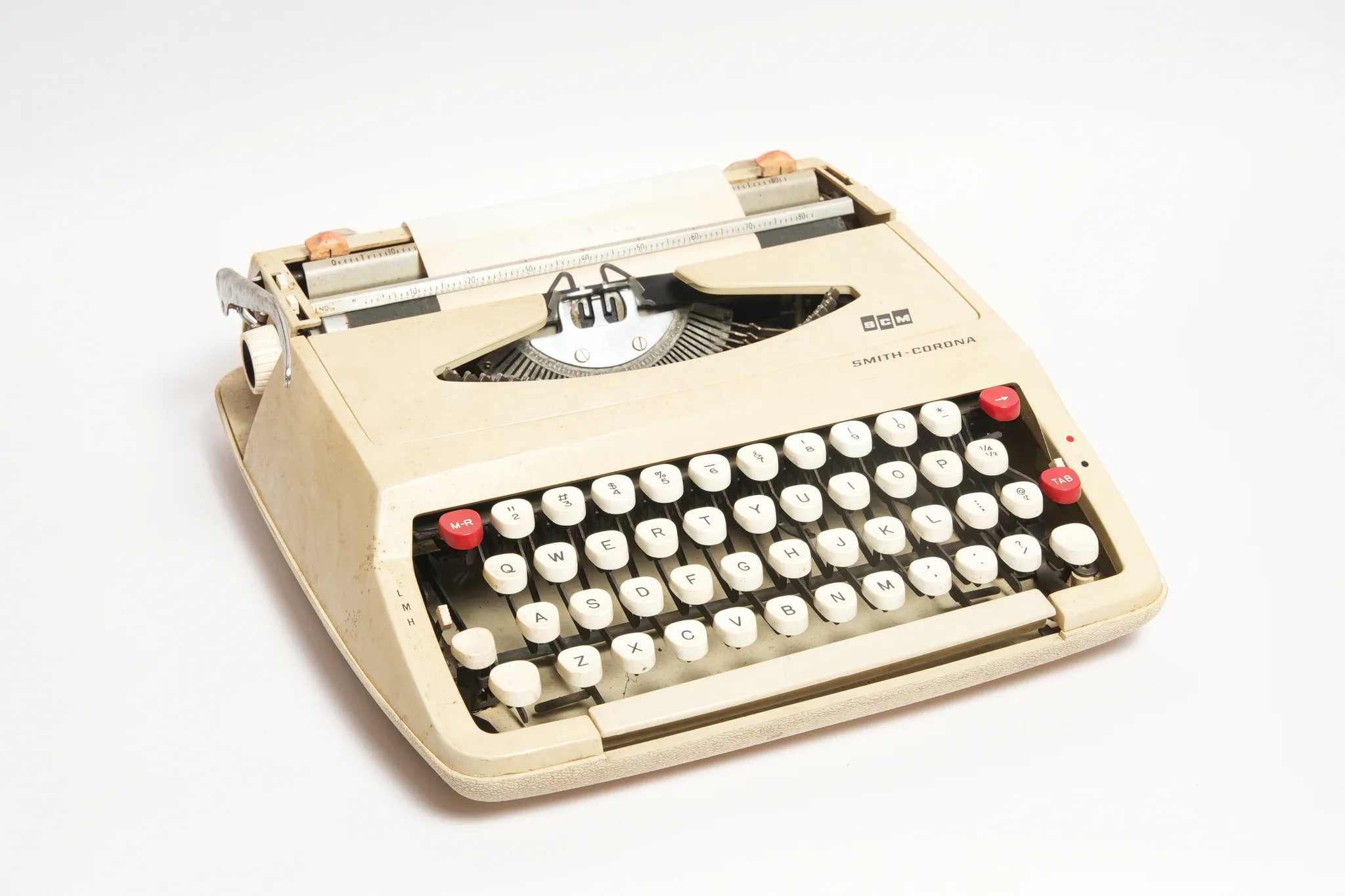 Smith-Corona Portable Typewriter Made in England — photograph