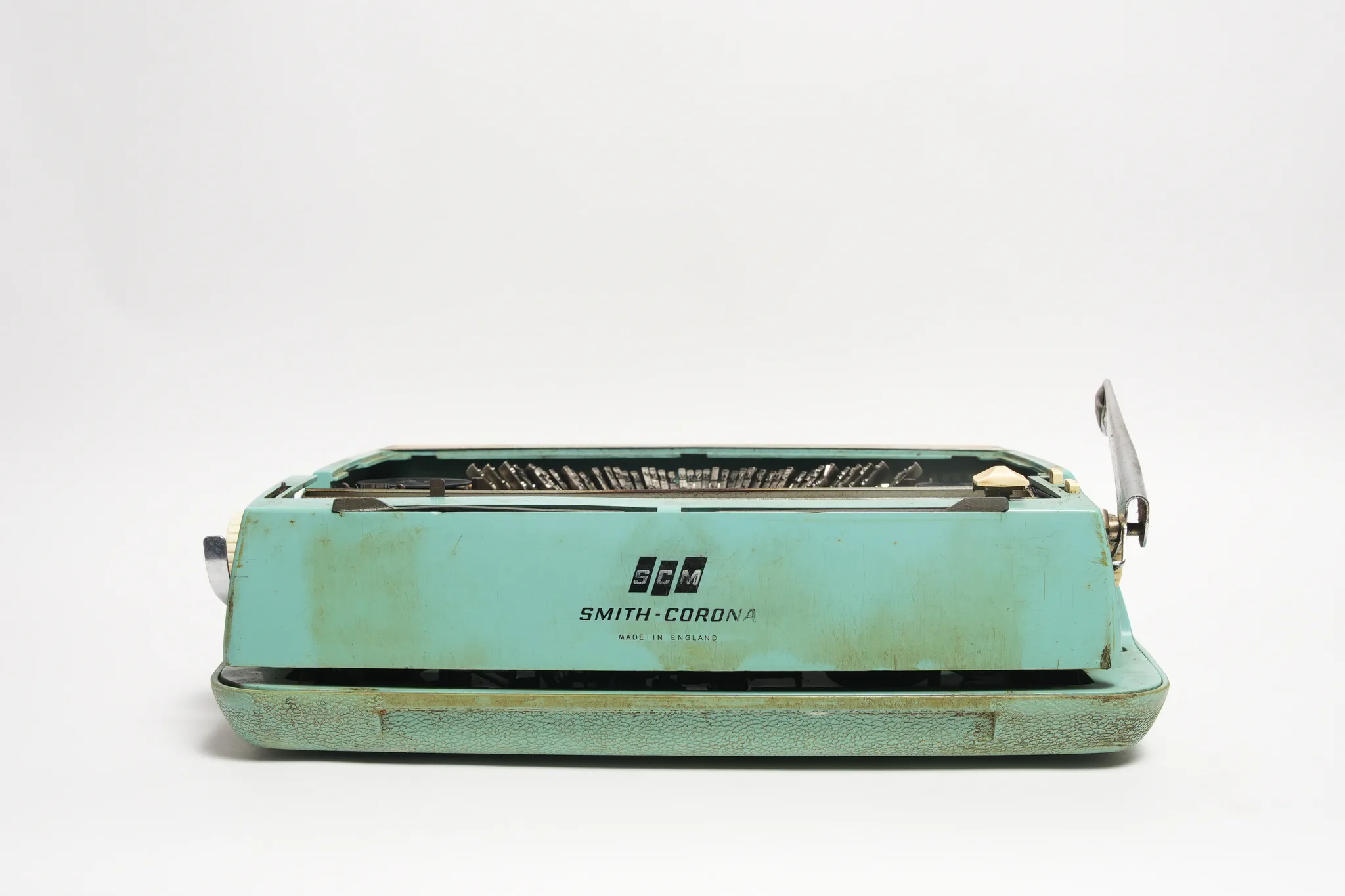 Smith-Corona Portable Typewriter Made in England — photograph