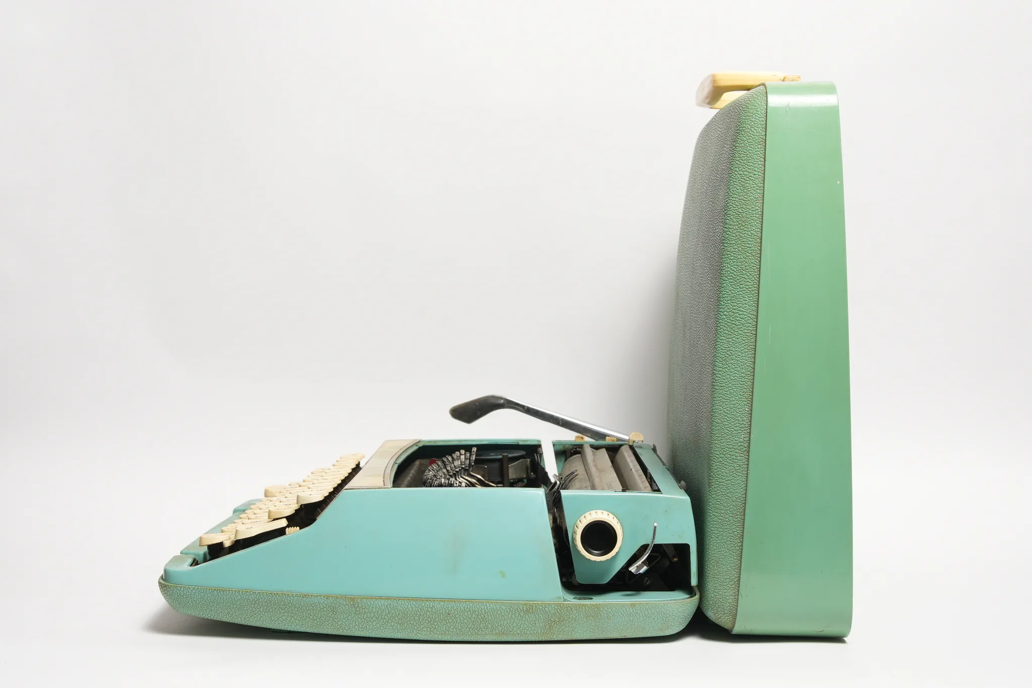 Smith-Corona Portable Typewriter Made in England — photograph