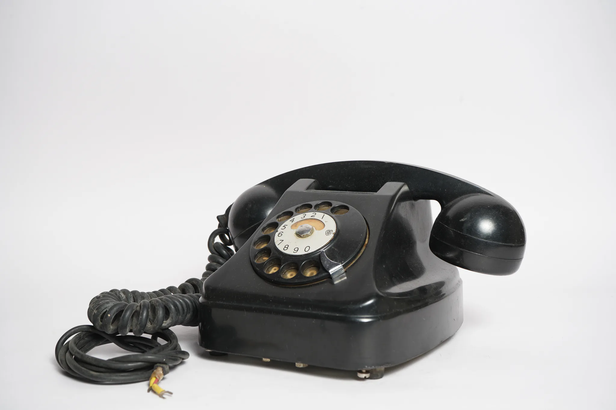 Tesla Vintage Bakelite Rotary Desk Telephone
