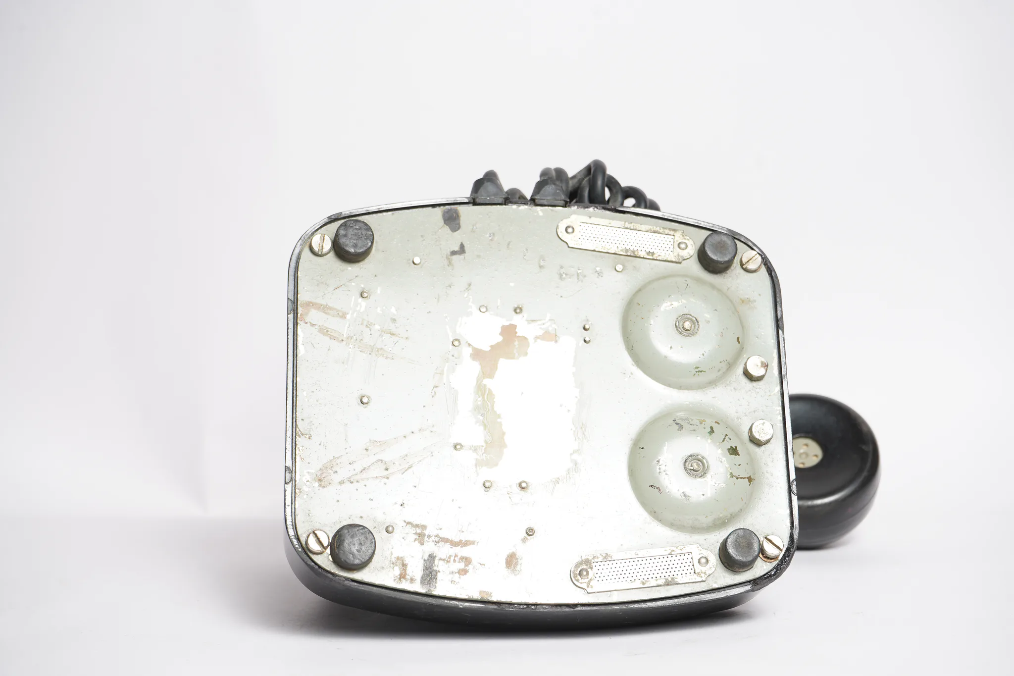 Tesla Vintage Bakelite Rotary Desk Telephone — photograph