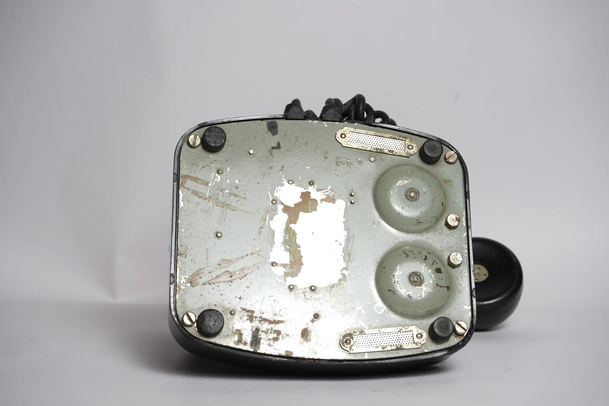 Tesla Vintage Bakelite Rotary Desk Telephone — photograph