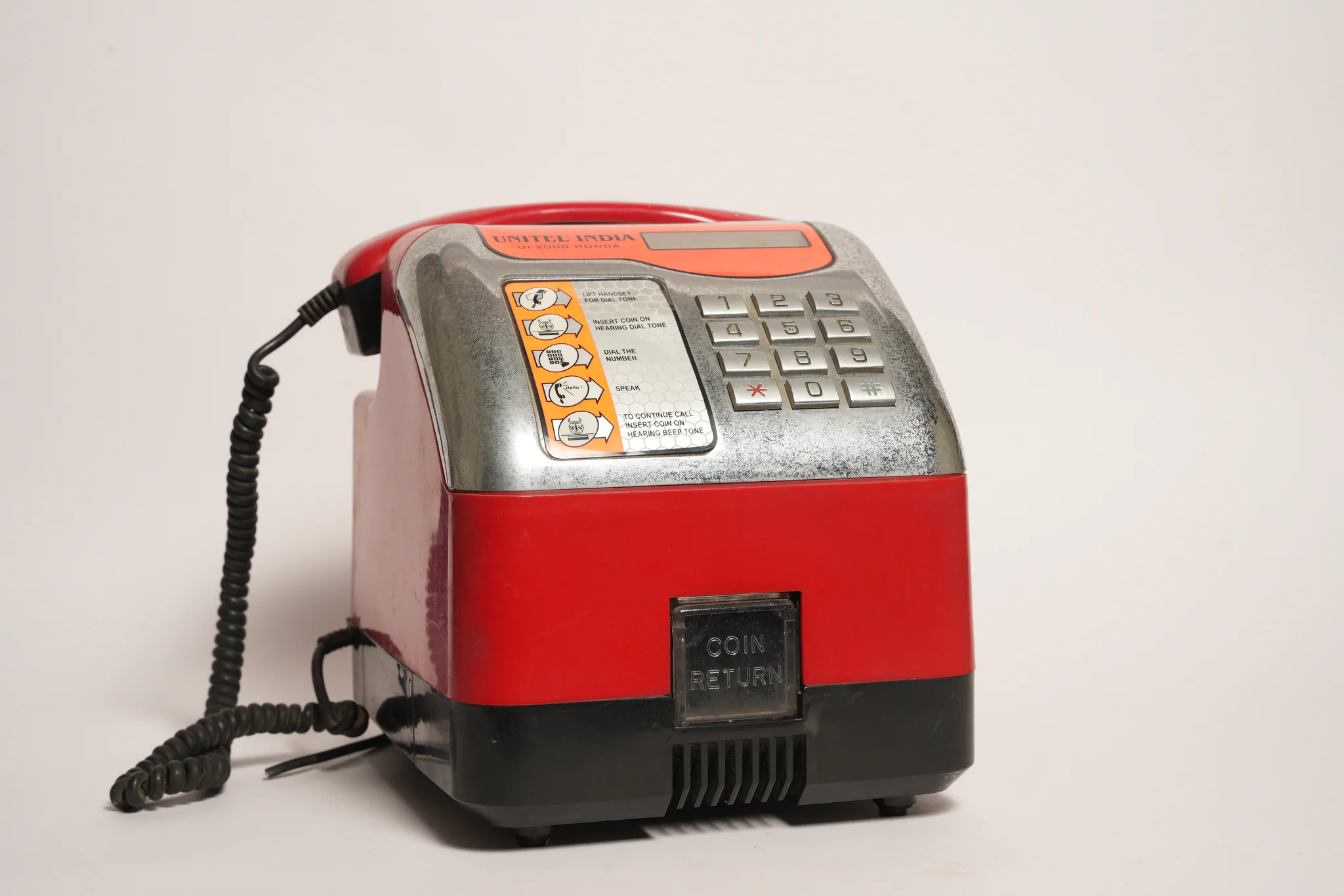 Unitel India UI-2000 Honda Payphone — photograph