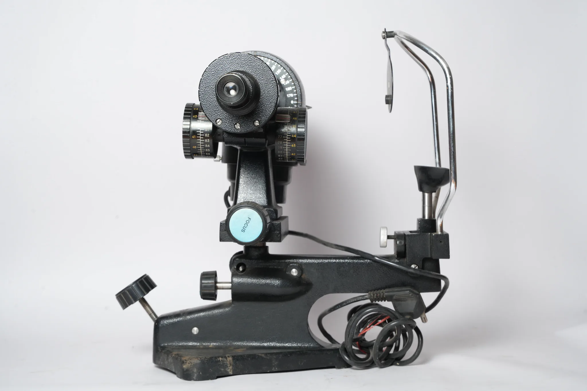 Vintage Bausch & Lomb Type Keratometer Ophthalmometer — photograph 5