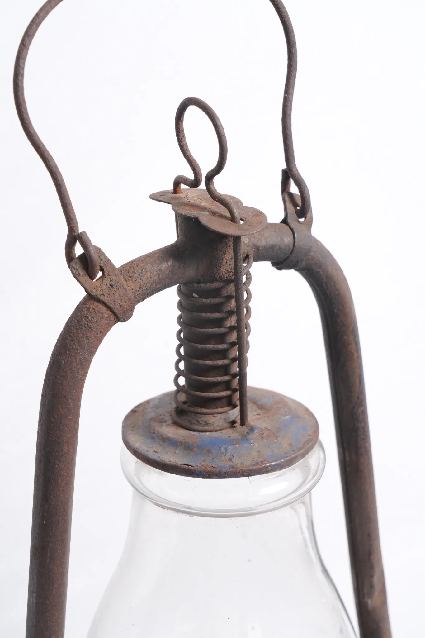 Vintage German Kerosene Lantern Imported to Bombay — photograph