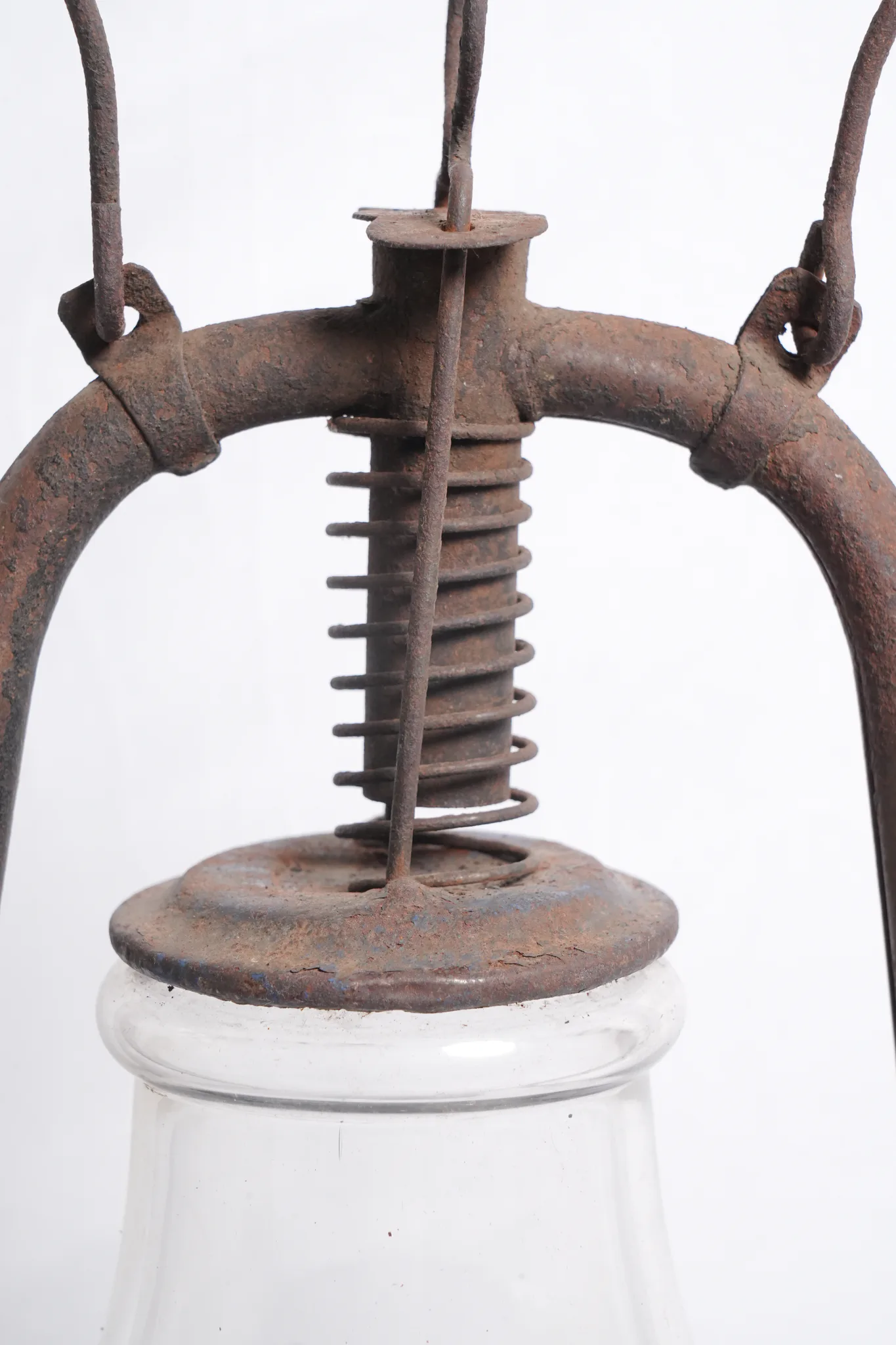 Vintage German Kerosene Lantern Imported to Bombay — photograph
