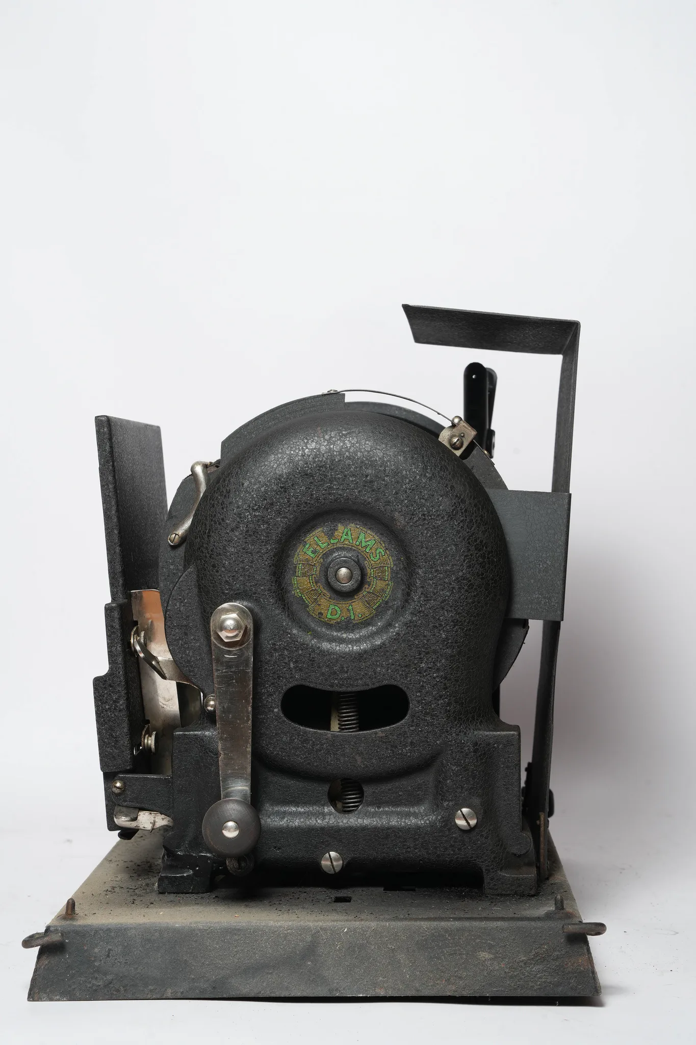 Vintage Hand-Cranked Roll Film Magazine Back with Cover — photograph 3