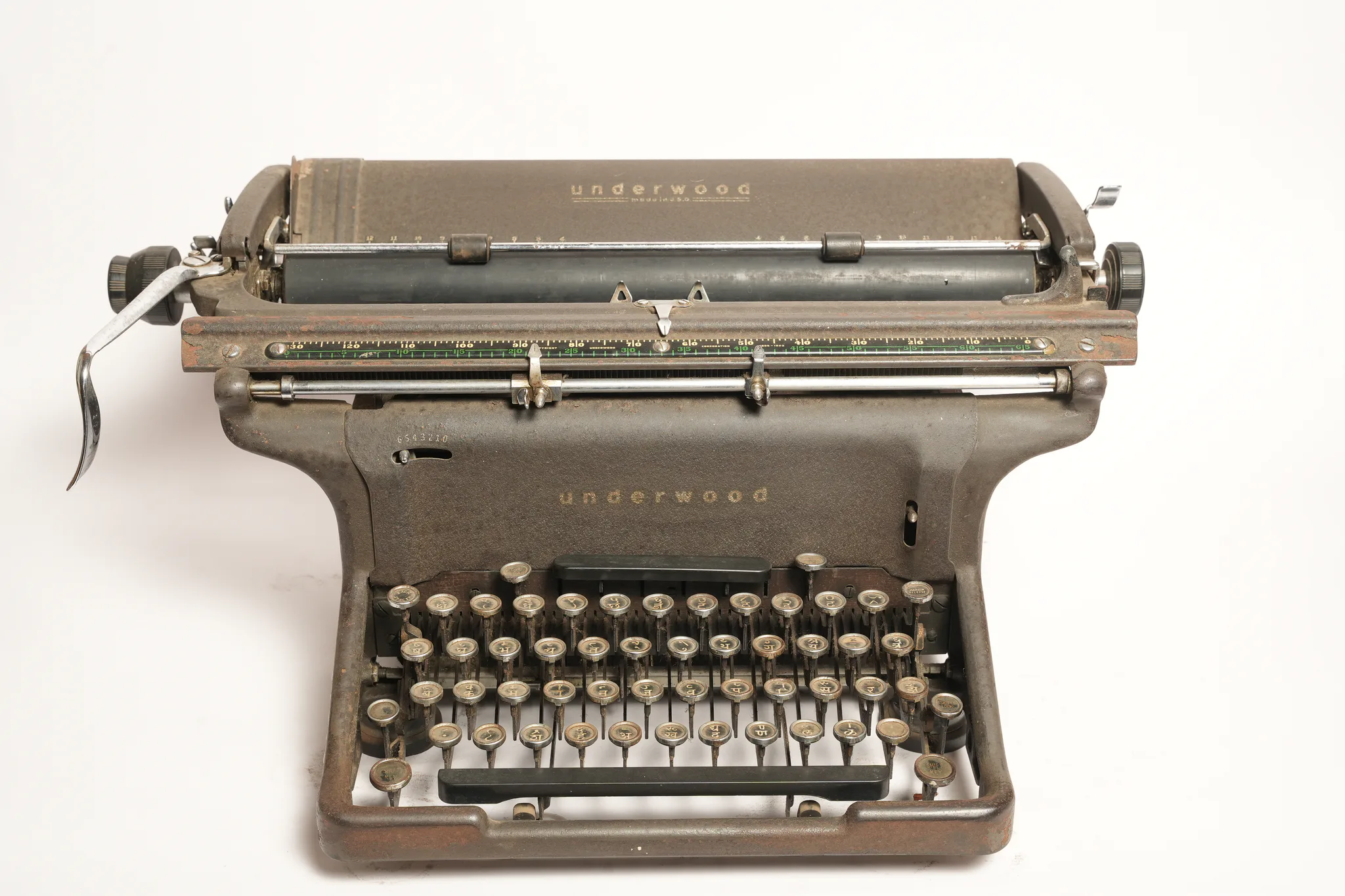 Vintage Underwood Standard Desktop Typewriter — photograph