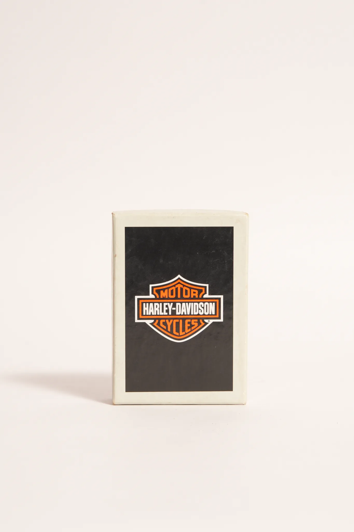 Vintage Zippo Harley-Davidson Eagle Matte Black Lighter — photograph