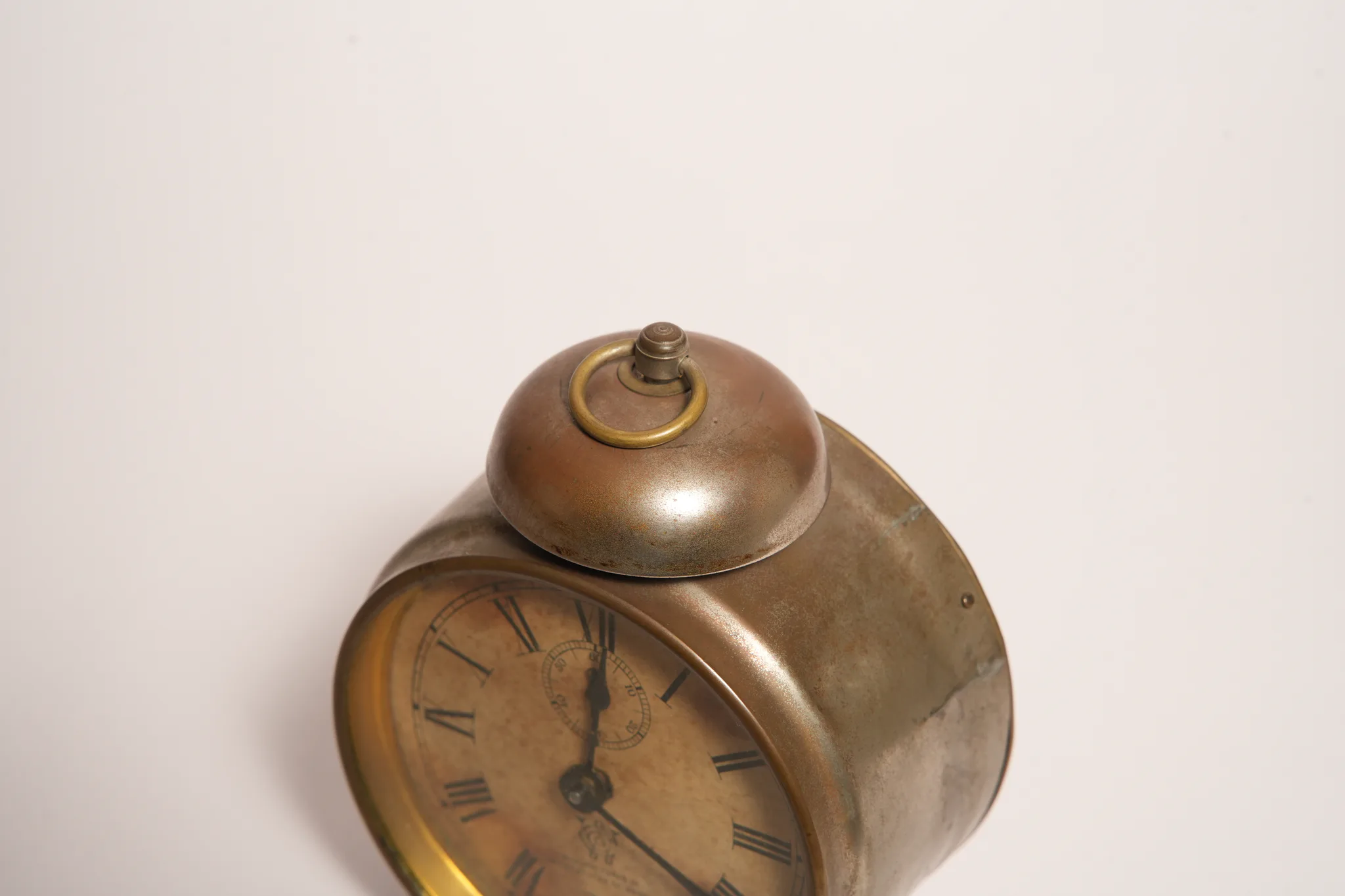 Waterbury Clock Co. Vintage Mechanical Alarm Clock — photograph