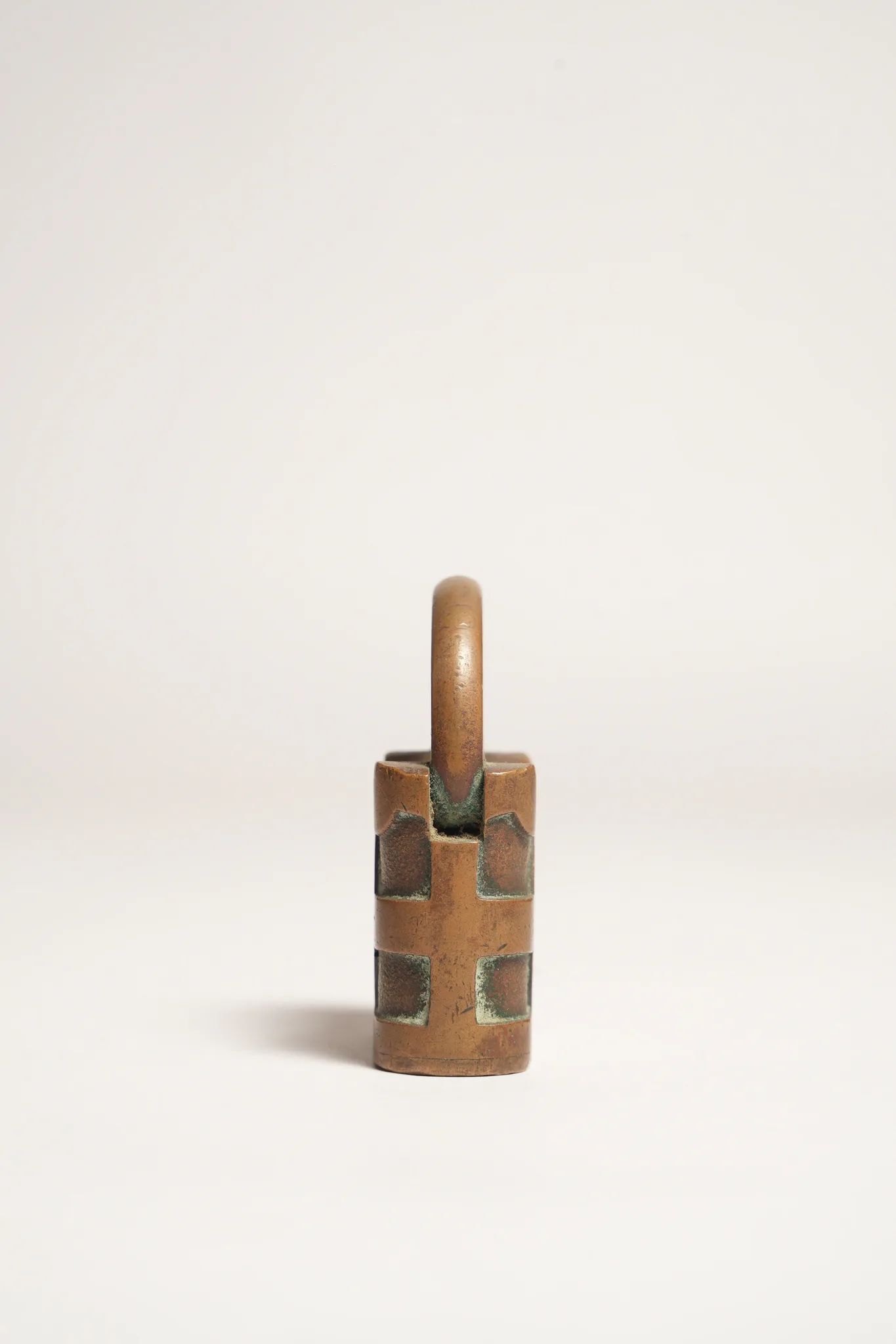 Yale & Towne Mfg. Co. National City Bank Padlock — photograph
