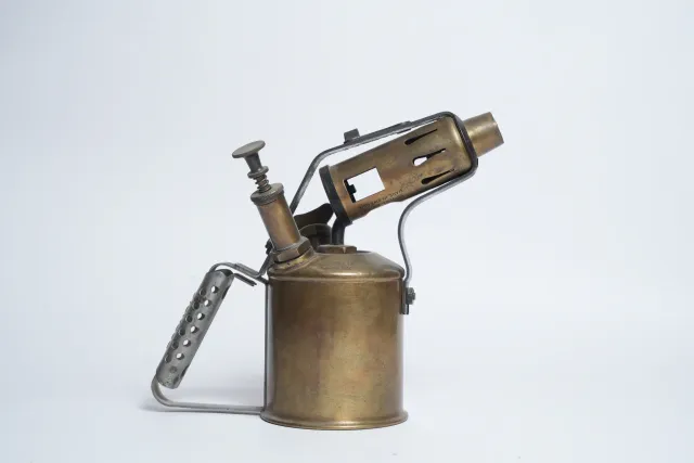 Max Sievert 1054 Brass Blowlamp (0.5 Liter)