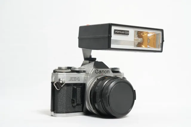 Canon AE-1 Vintage SLR Camera